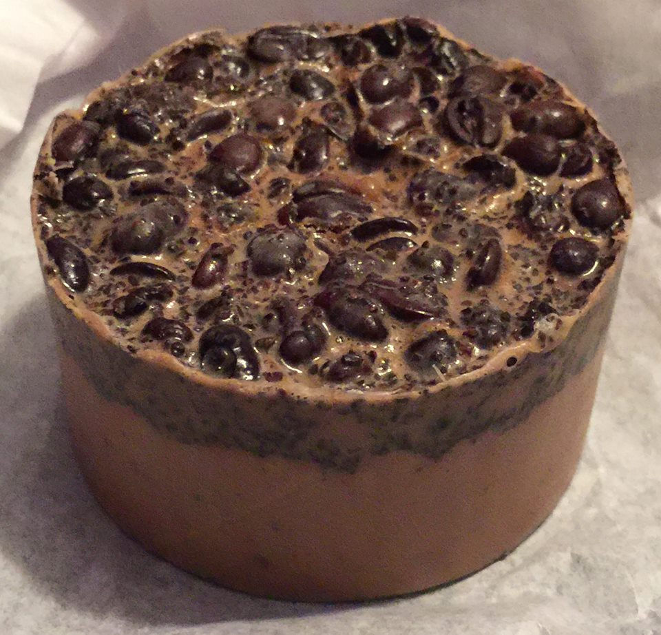 Coffee Bean Massage Bar Soap 4 oz approx