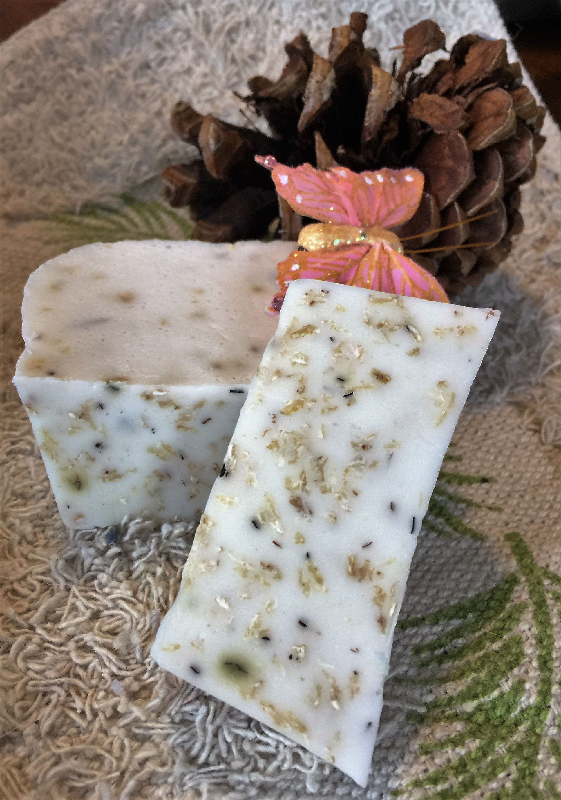 Oatmeal Bar Soap - Goats milk 3oz approx