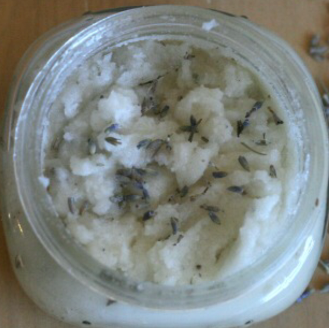 Lavender and Vanilla body Scrub 2 oz trial