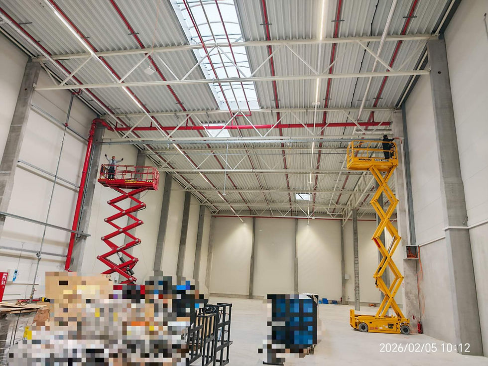 Lagerhausnetzwerk