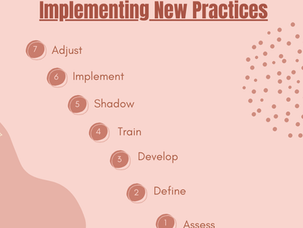 Starting Something New: How to Successfully Implement New Practices in the Center