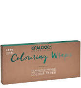 EFALOCK Colouring Wraps 500-Blatt, Papierfolie 11 x 24 cm