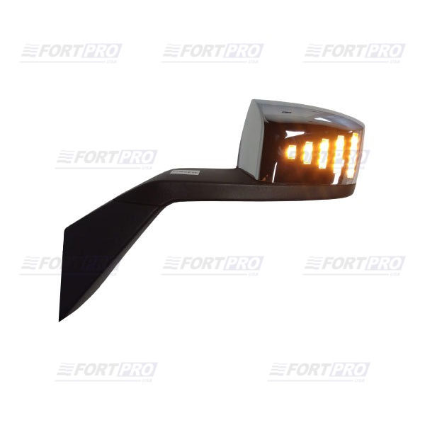 Fortpro Hood Mirror LED Chromed L Volvo Vln