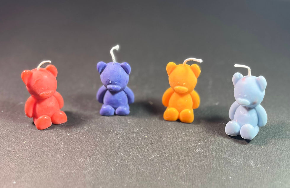 TEDDY BEAR CANDLE