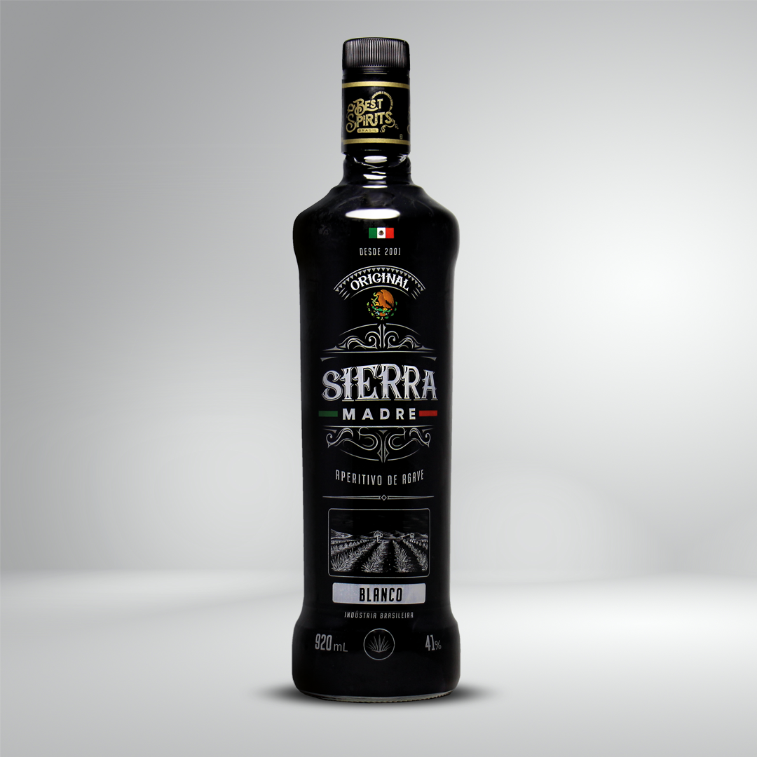 APERITIVO DE AGAVE SIERRA MADRE - BLANCO - 920mL
