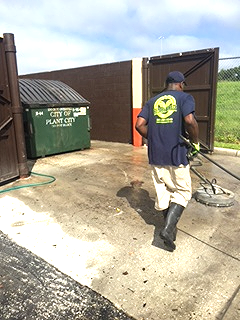 Dumpster Pad