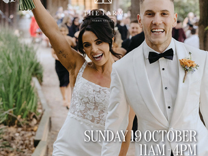 The Farm Yarra Valley Wedding Expo - Sunday October 19th