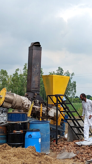 Takachar: turning farm stubble from pollution into profit. 
