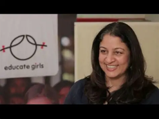Safeena Husain's Mission to Enroll 10 Million Girls in Rural India.