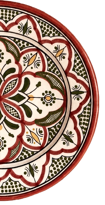 Traditioneel Arabisch decoratief patroon van Fattoush Restaurant
