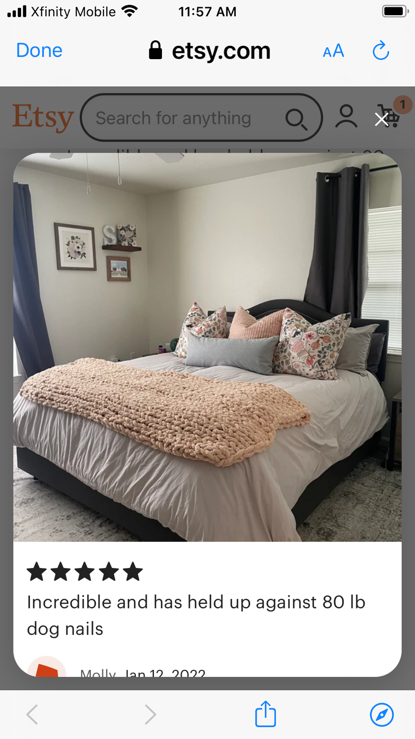 Vegan and chenille chunky knit wool blankets ect