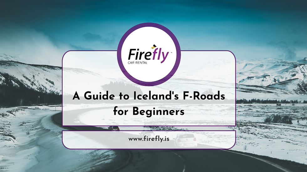 A Guide to Iceland's F-Roads for Beginners