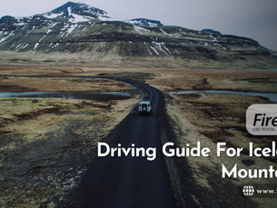 Driving Guide For Iceland Mountains