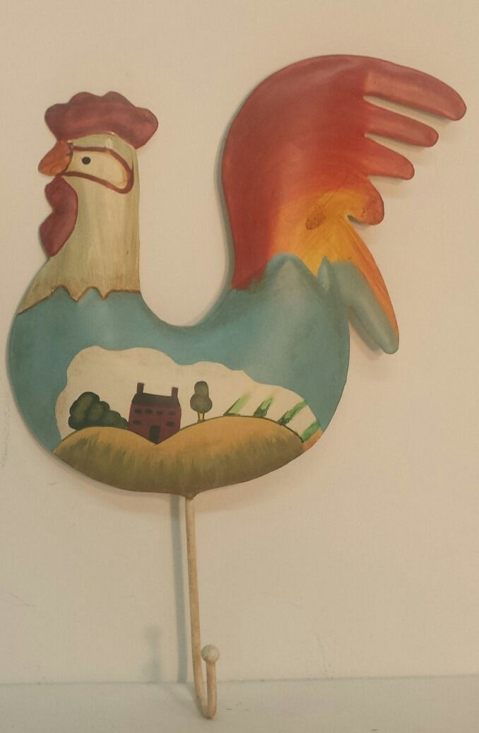 Thumbnail: Welcome New Home Add-on Rooster Plaque Holders