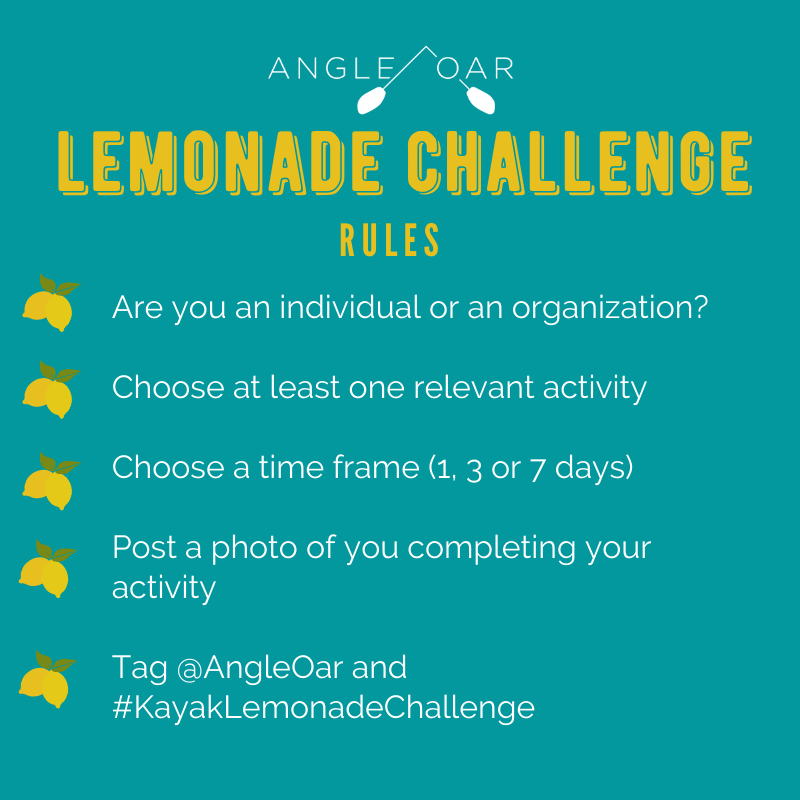 The Lemonade Challenge for Kayakers