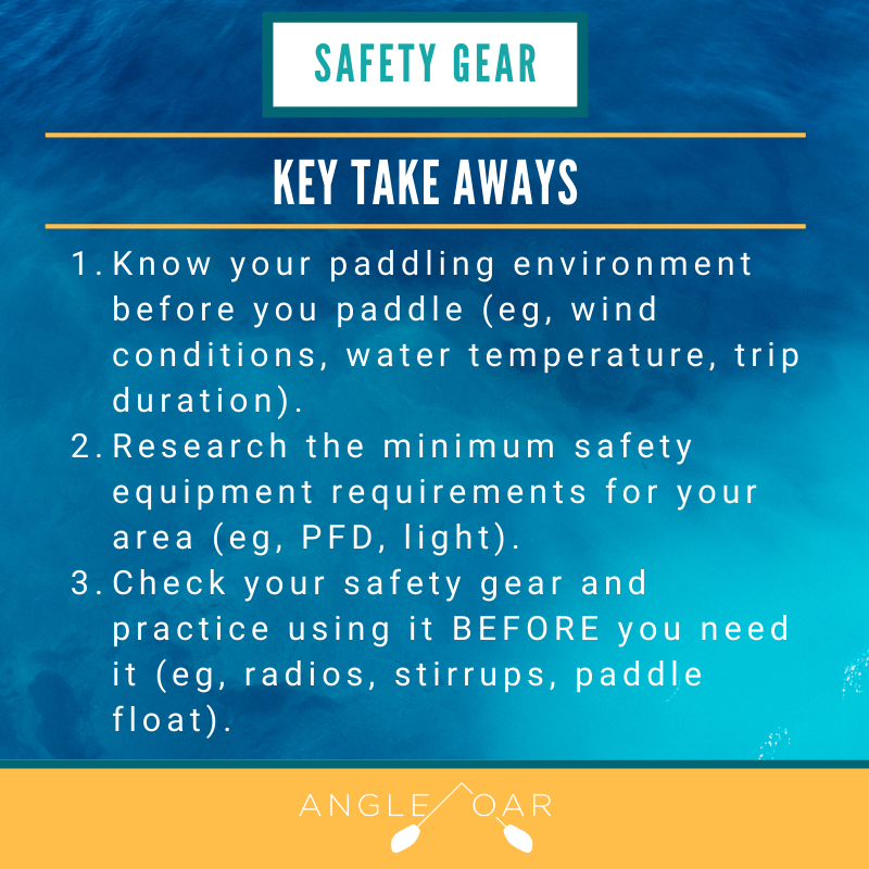 kayak safety tips