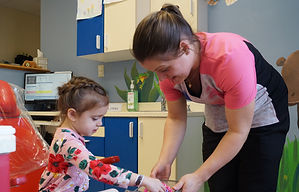 Child at Pediatric Dental Center of Mansfield