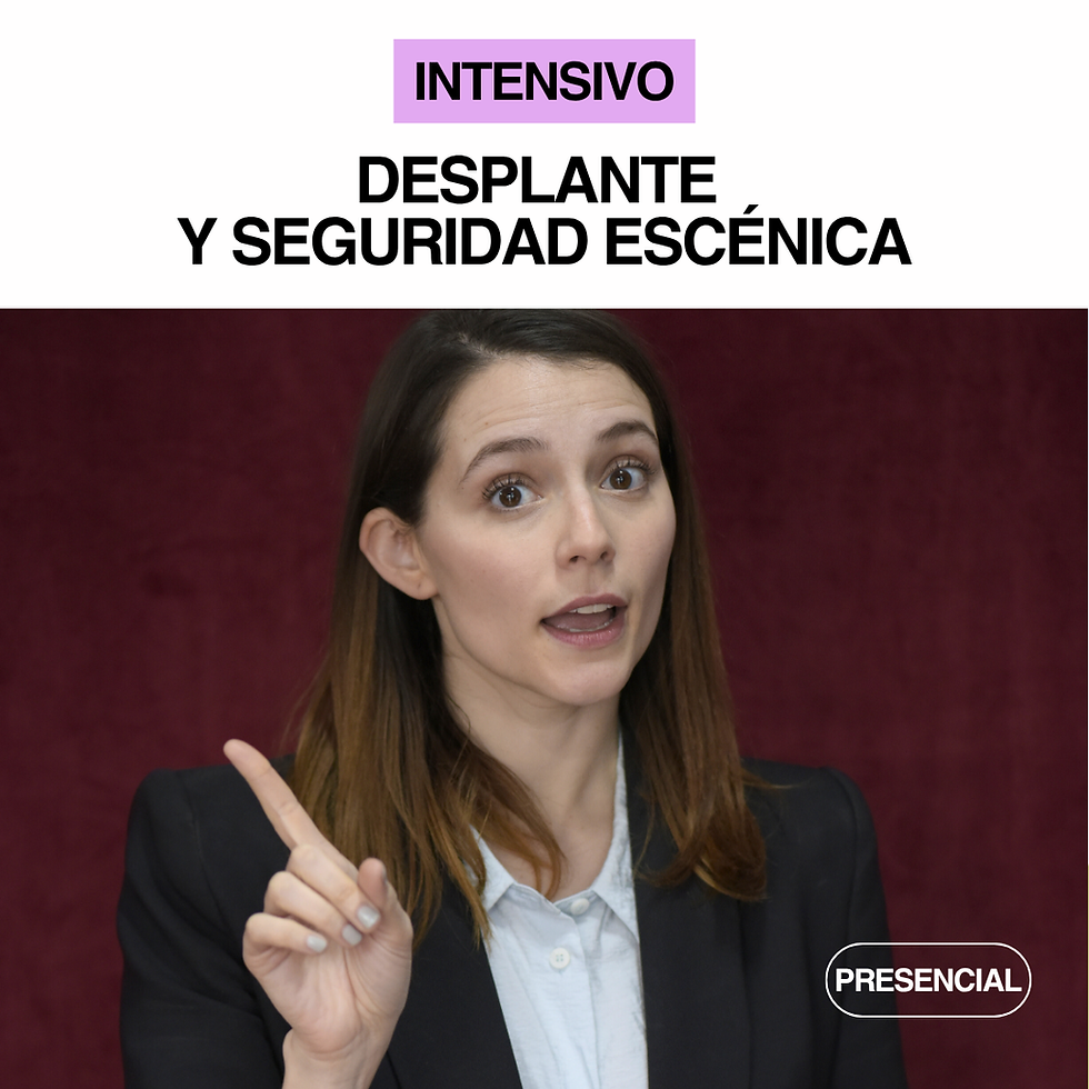 Desplante y Seguridad Escénica Intensivo Verano 2027