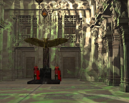 Falcon emperial throne room