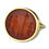 Thumbnail: Carnelian intaglio of a Bacchanalian sacrifice set into a high carat gold ring.