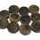 Thumbnail: Twenty one stained and natural pear wood games pieces.  Nuremberg, 18th century.