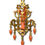Thumbnail: Gold, enamel and coral pendant. Trapani, Sicily, early 17th century.