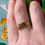 Thumbnail: Ancient gold ring with a garnet intaglio of a duck. Roman, 1stC BC - 1stC AD.