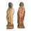Thumbnail: Polychrome Sculptures of St. John and a Reliquary Figure. Germany, 14th century.