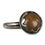 Thumbnail: Rare amuletic silver ring with a toadstone. Western Europe, 16th century