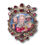 Thumbnail: Gold brooch with an enamel of the three Magi. French or German, 17th century.