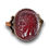 Thumbnail: Gold ring with a Renaissance carnelian intaglio of the Roman Emperor Nero.
