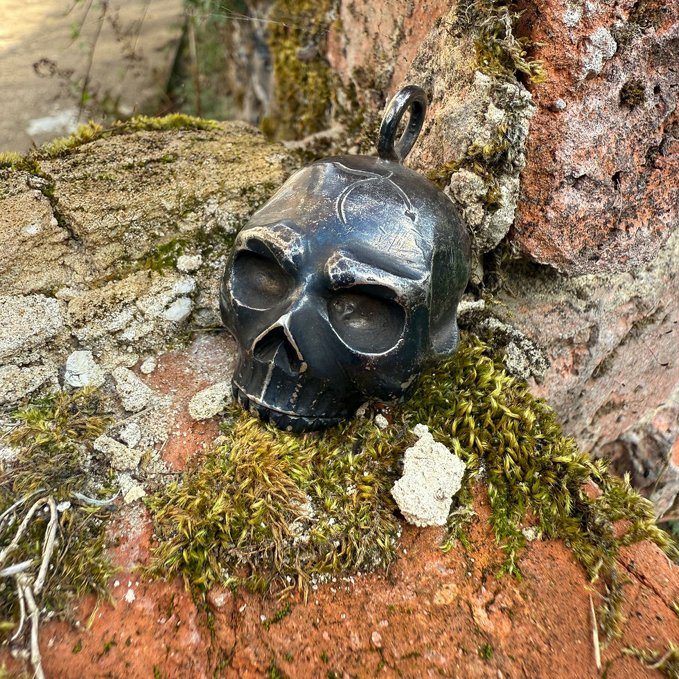 Thumbnail: Silver Skull Pendant. Probably Italian, 18th–19th century.