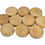 Thumbnail: Twenty one stained and natural pear wood games pieces.  Nuremberg, 18th century.