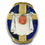 Thumbnail: Enamelled gold slide set with a coral cameo of Christ. French, 17th century.