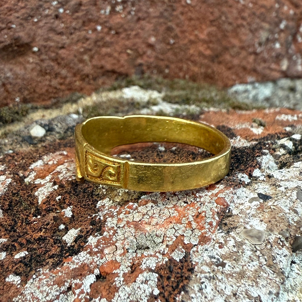 Thumbnail: High Carat Gold Fede Ring.  England or Western Europe, 17th–18th century.
