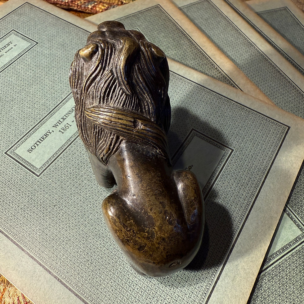 Thumbnail: Renaissance Bronze Lion. Germany or Italy, 16th century.