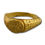 Thumbnail: Ancient gold talismanic ring with inscriptions. Roman, 3rd - 4th century AD.