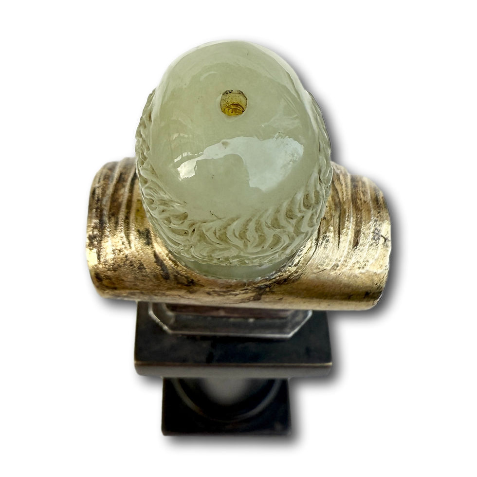 Thumbnail: Chalcedony & Silver-Gilt Bust of the Emperor Vespasian. Italy, 17th–18th century
