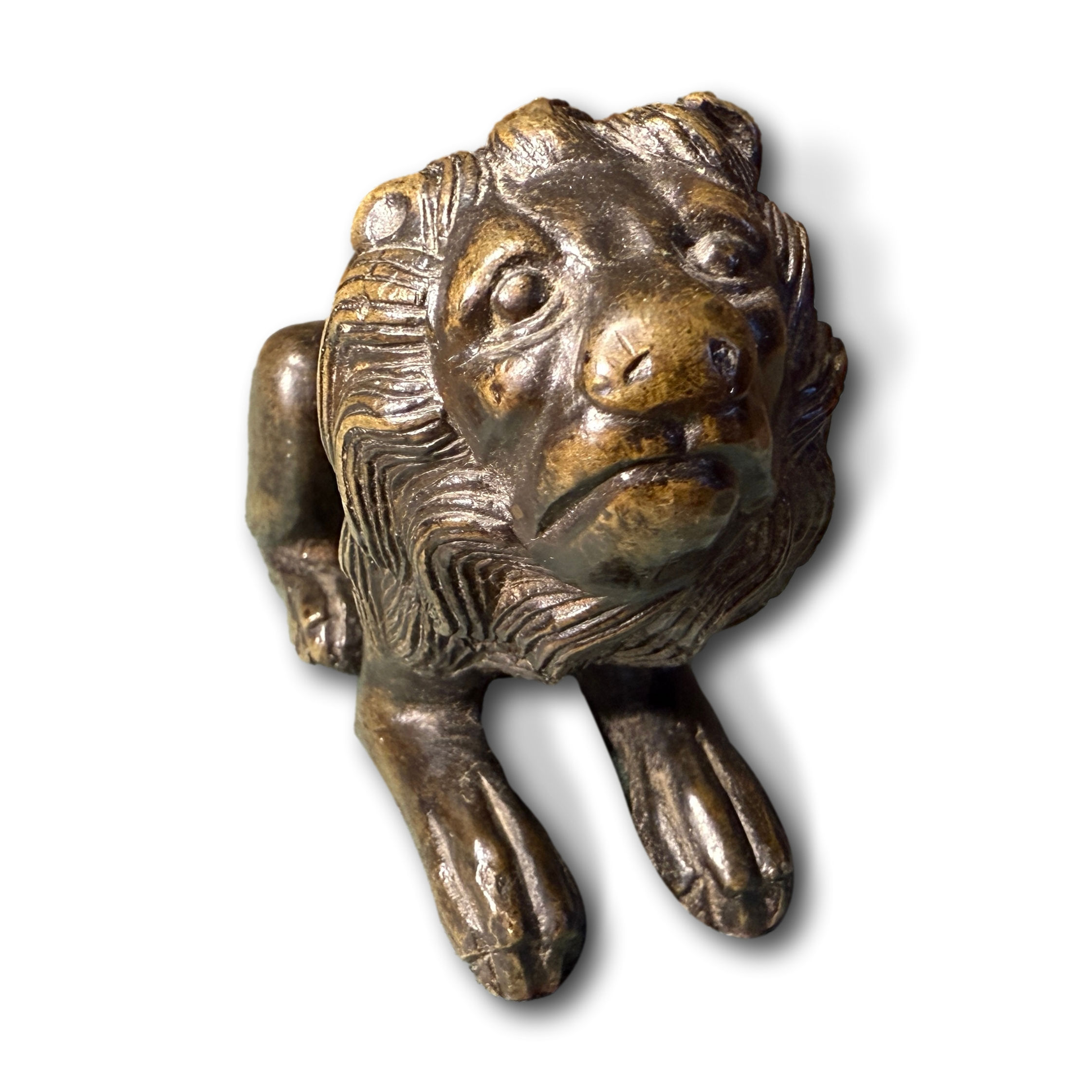 Renaissance Bronze Lion. Germany or Italy, 16th century.