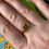 Thumbnail: Ancient gold ring with a garnet intaglio of a duck. Roman, 1stC BC - 1stC AD.