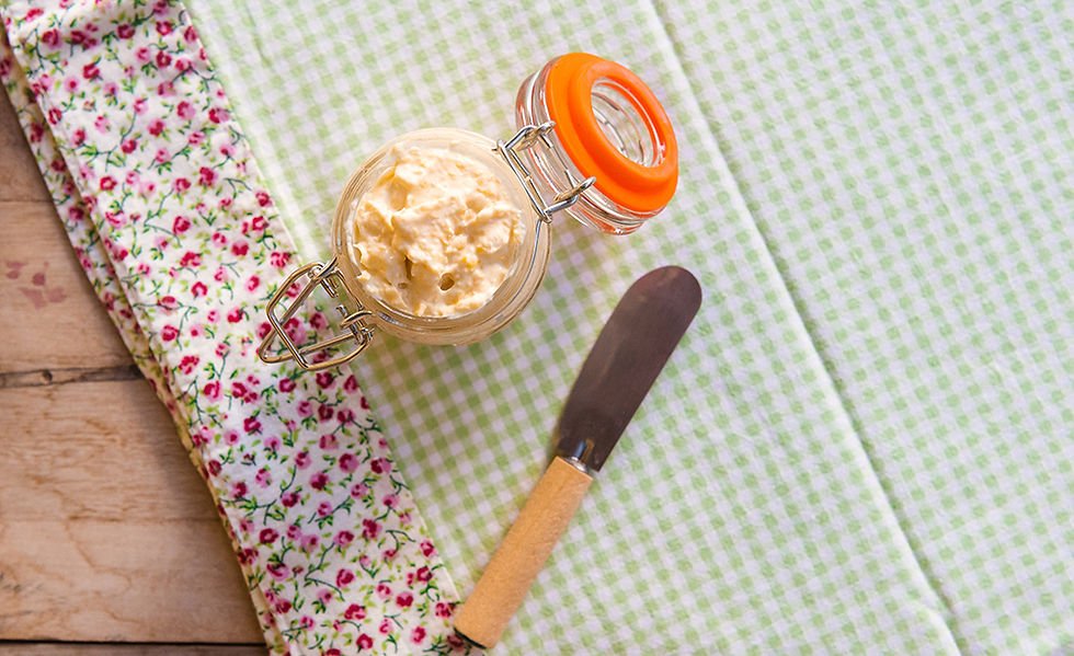 Patê caseiro de milho in natura