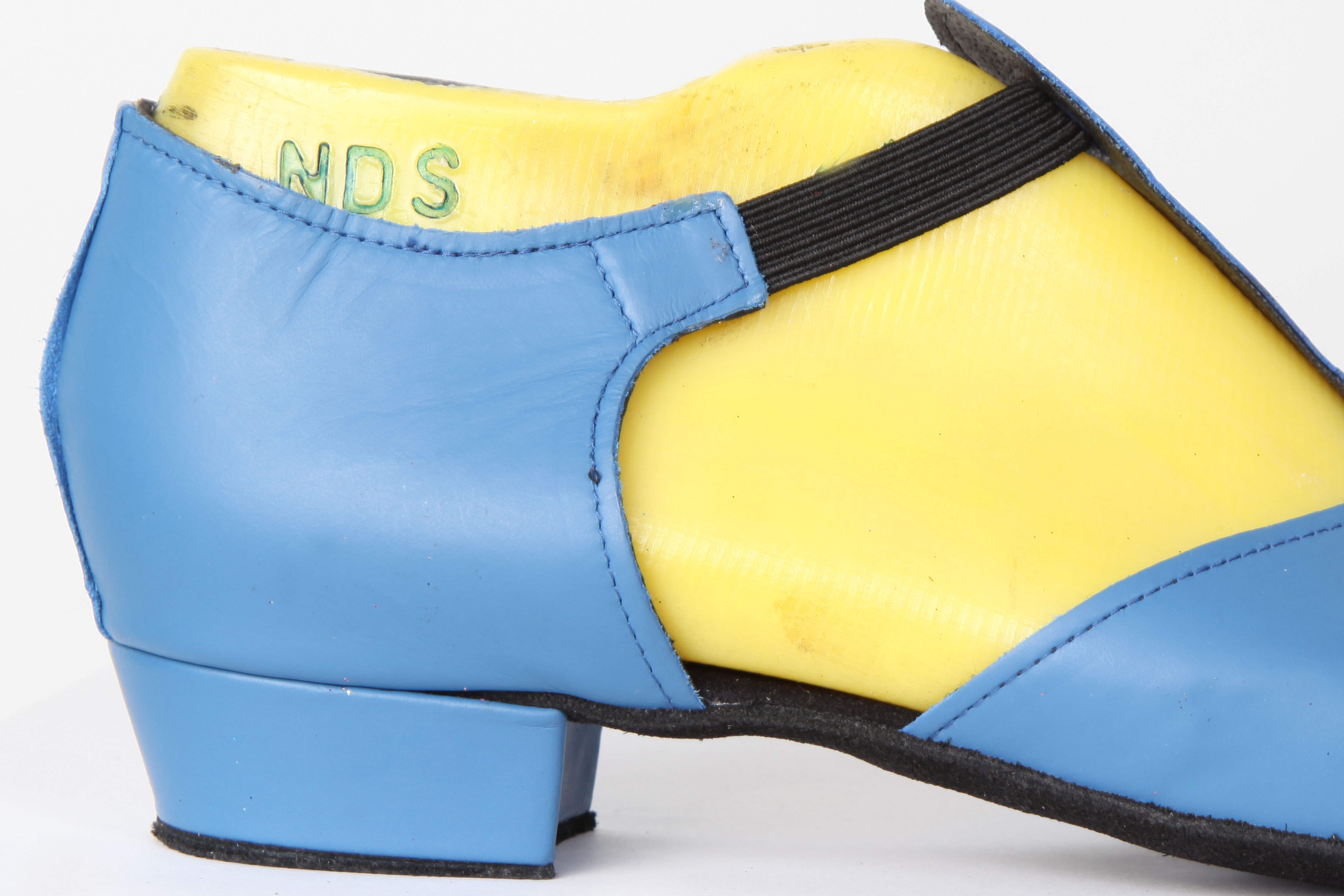 Aqua leather Greek Sandal