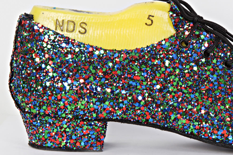 051 Multi Rock Glitter Jazz Shoe Nagar Dancing Shoes