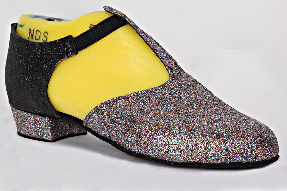 Thumbnail: Multi/Black Micro 2 Tone Greek Sandal