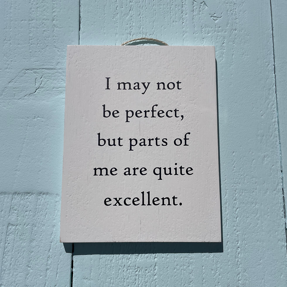 I May Not Be Perfect
