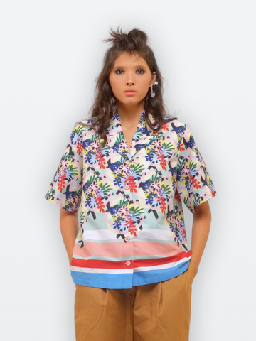 Kathy Floral Peach
