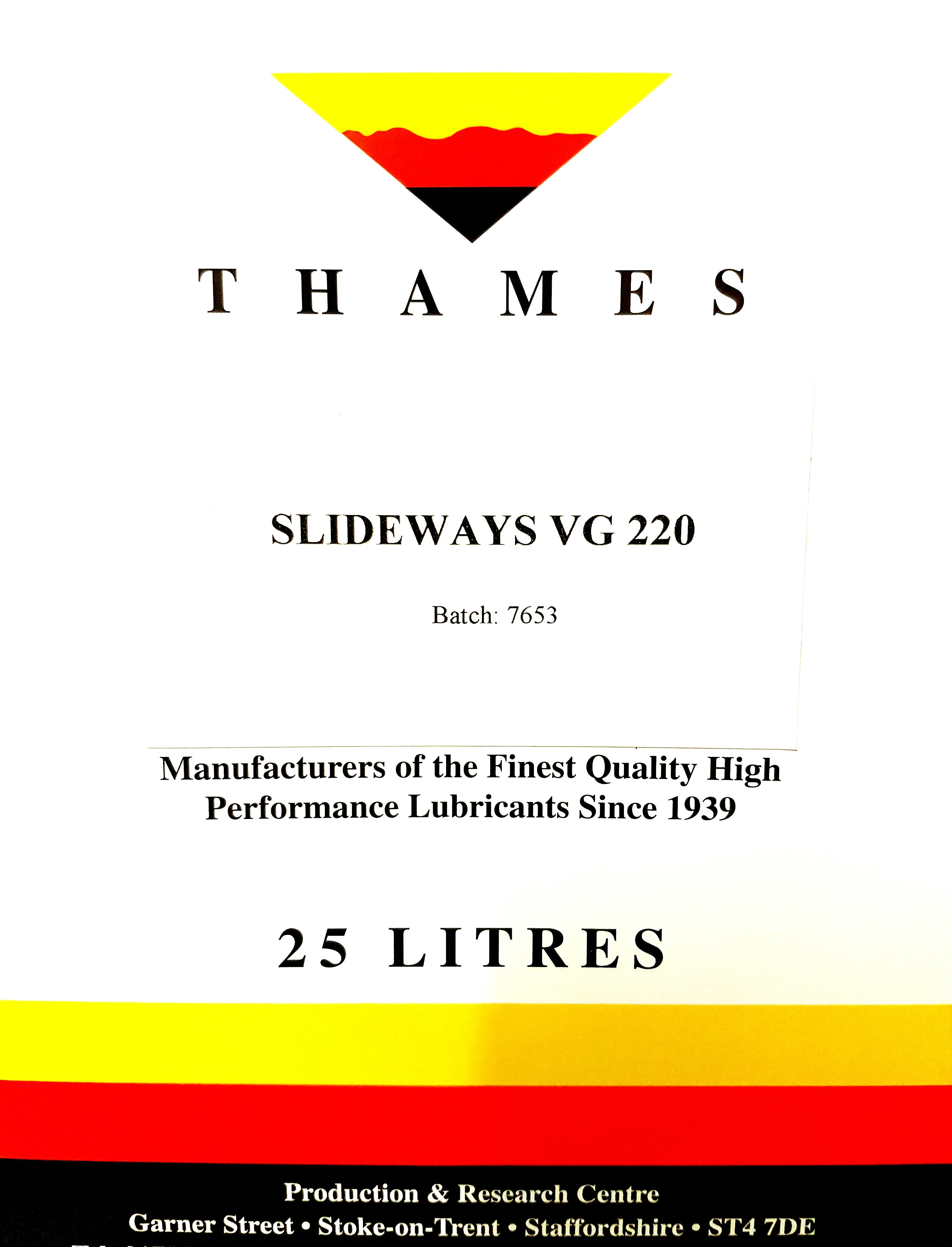 SLIDEWAYS OIL VG 220