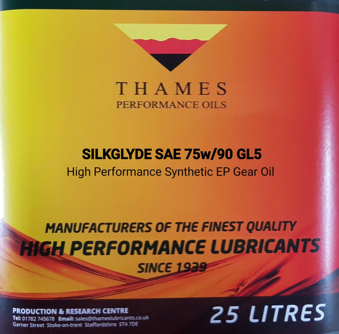 SILKGLYDE 75W/90 Synthetic EP GL5 Gear Oil