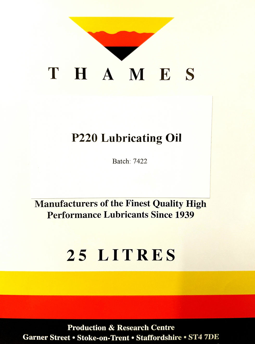 P220 LUBRICATING OIL