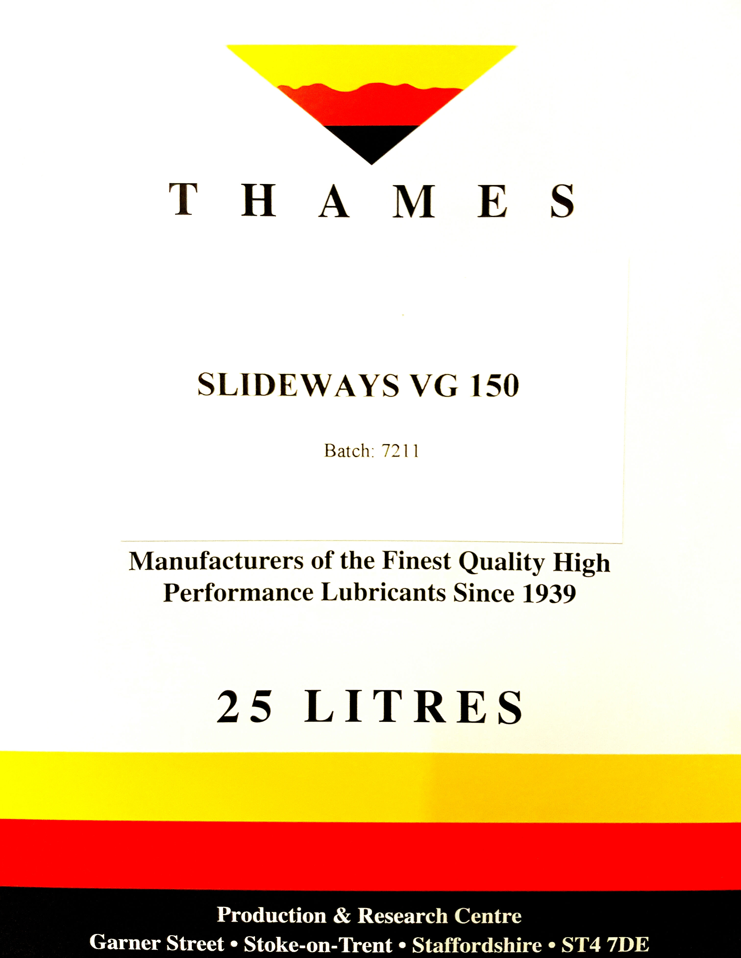 SLIDEWAYS OIL VG 150